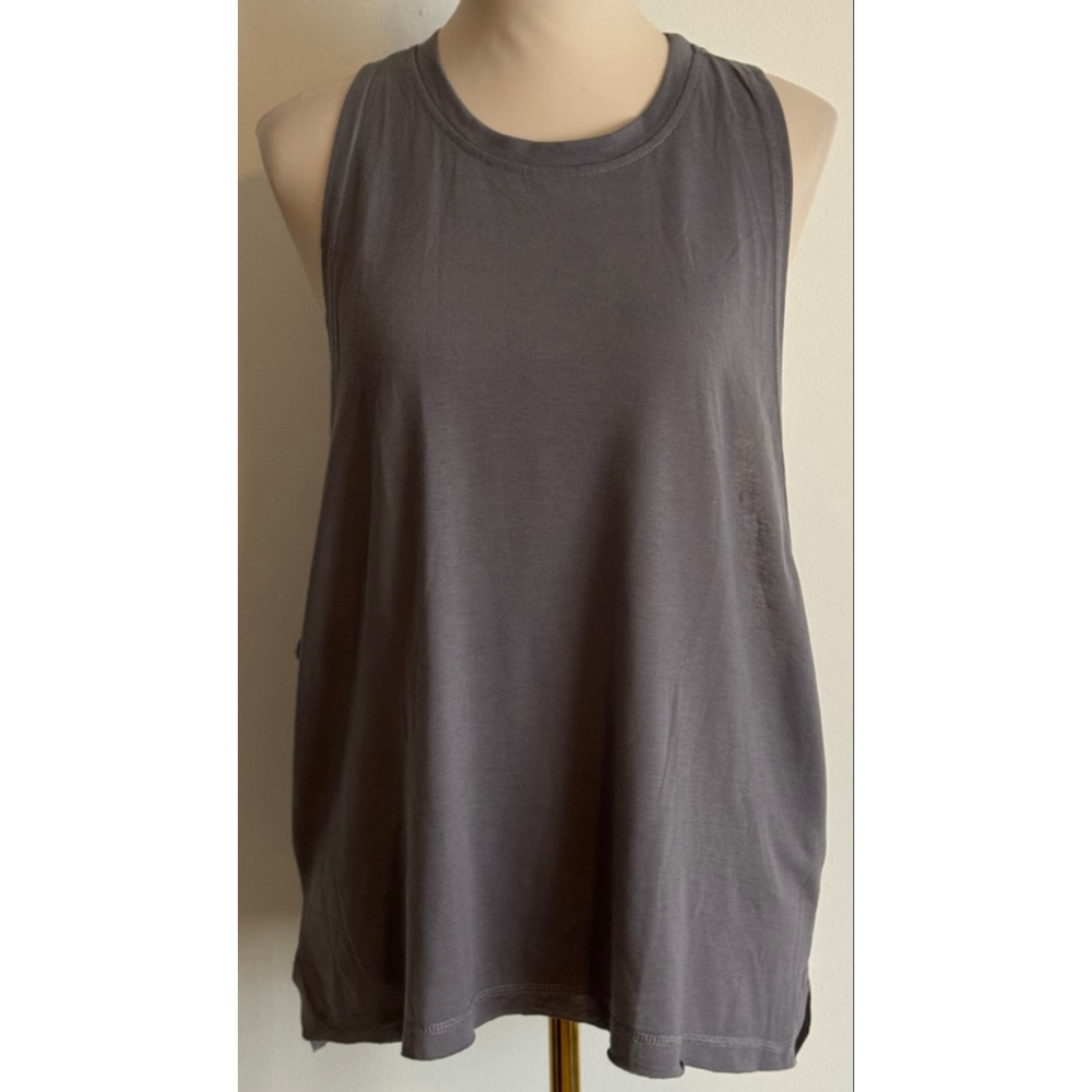 Women's UNibelle Gray Racerback Tank Top L